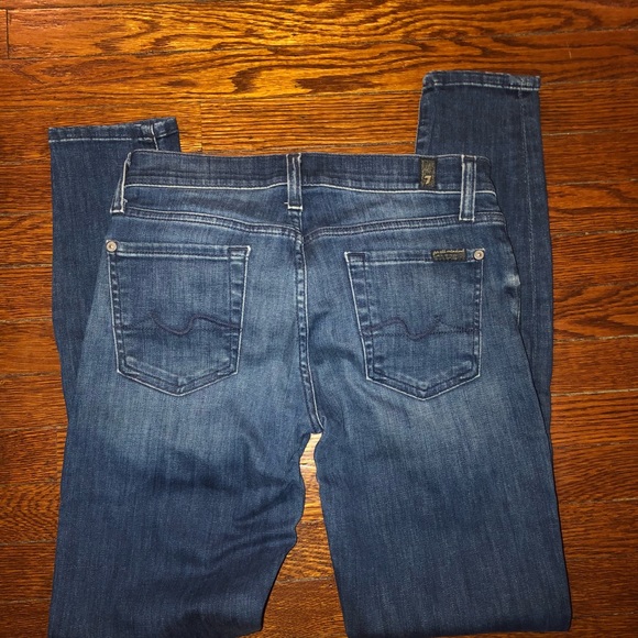 Jeans Seven For All Mankind Givenever - Taille 26, Coupe Skinny, état Très Bon
